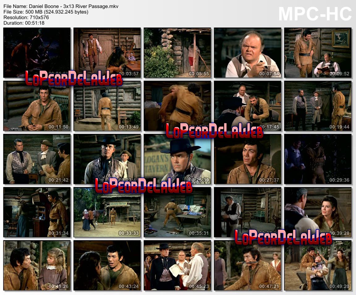 Daniel Boone - Temporada 3 Episodios 13 a 17 (Latino)