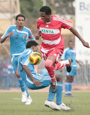 Eritrean footballers disappear after international match in Kenya, Eritrea