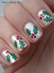 holly nails christmas december notd them 21st season did