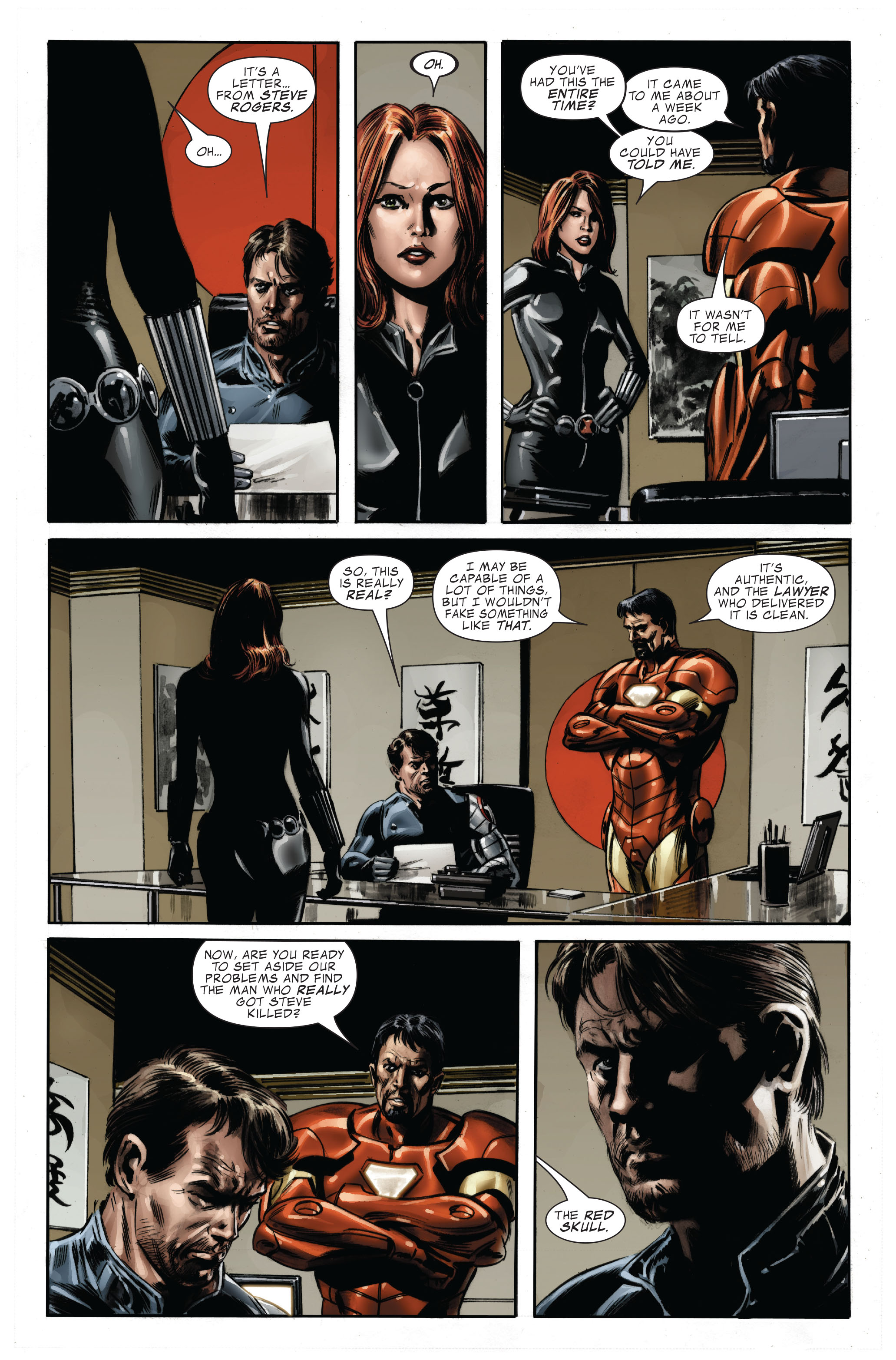 Read online Captain America (2005) comic - Issue #33 - 20