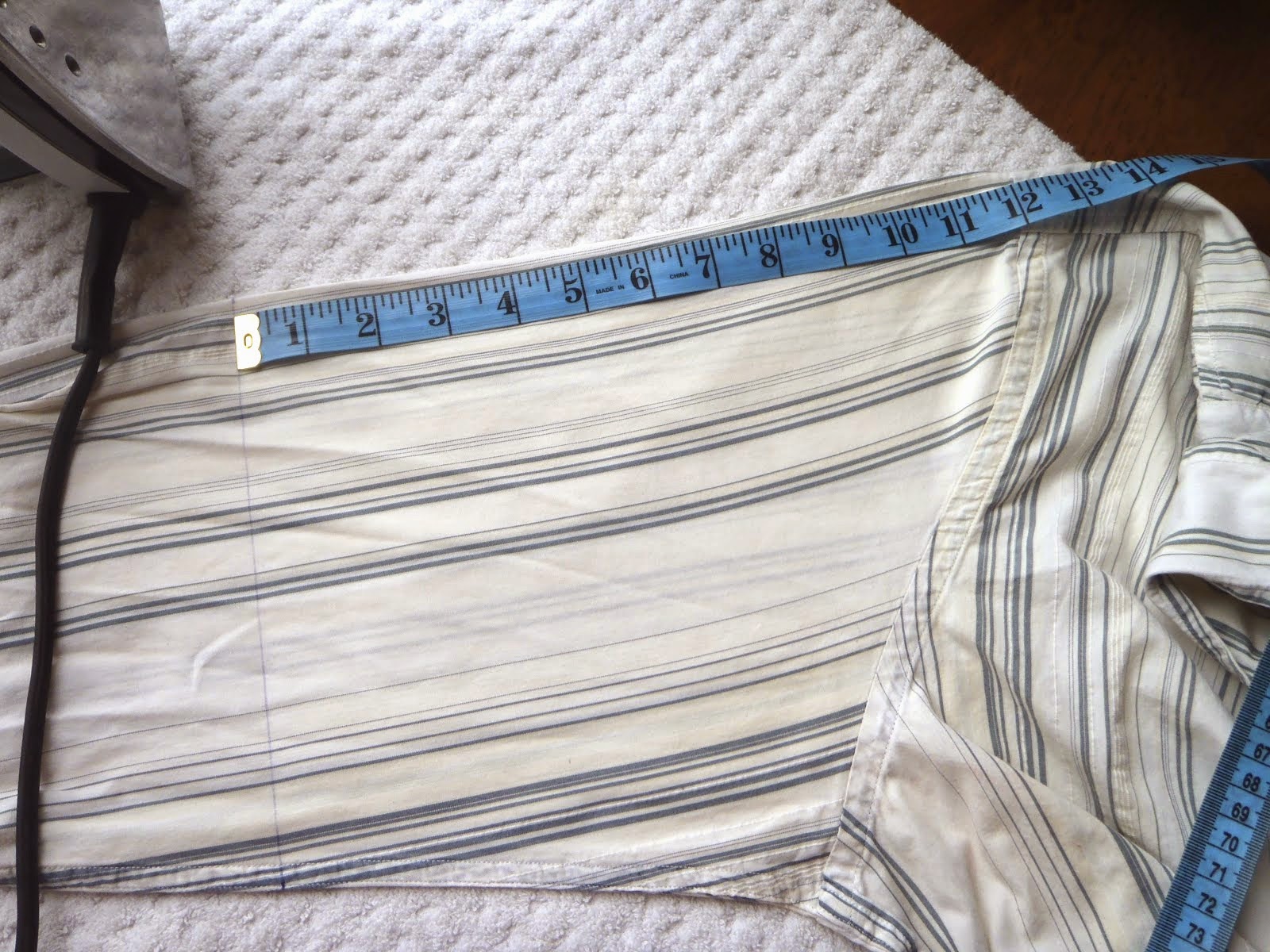 From Scratch Mom: Shortening Men's Dress Shirt Sleeves Instructions