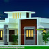 Single floor 2 bedroom attached house design