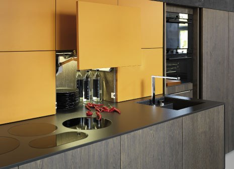 cocina amarillo y roble rational1 cocina