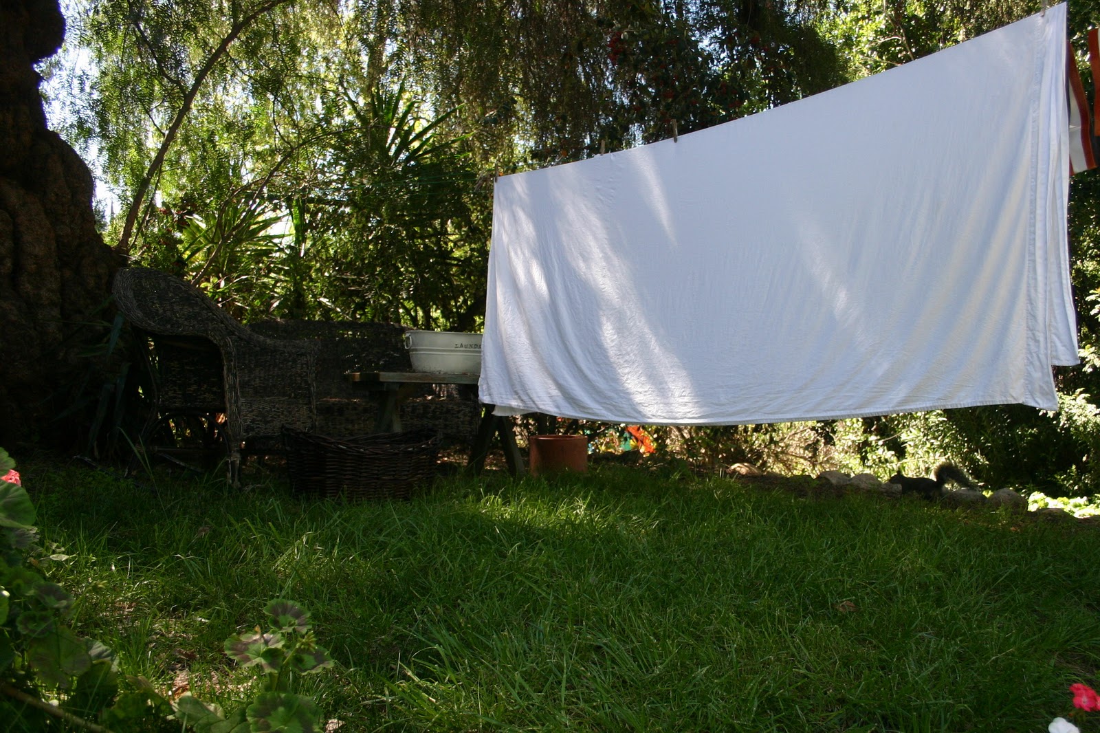 white linens The Gardener's Cottage