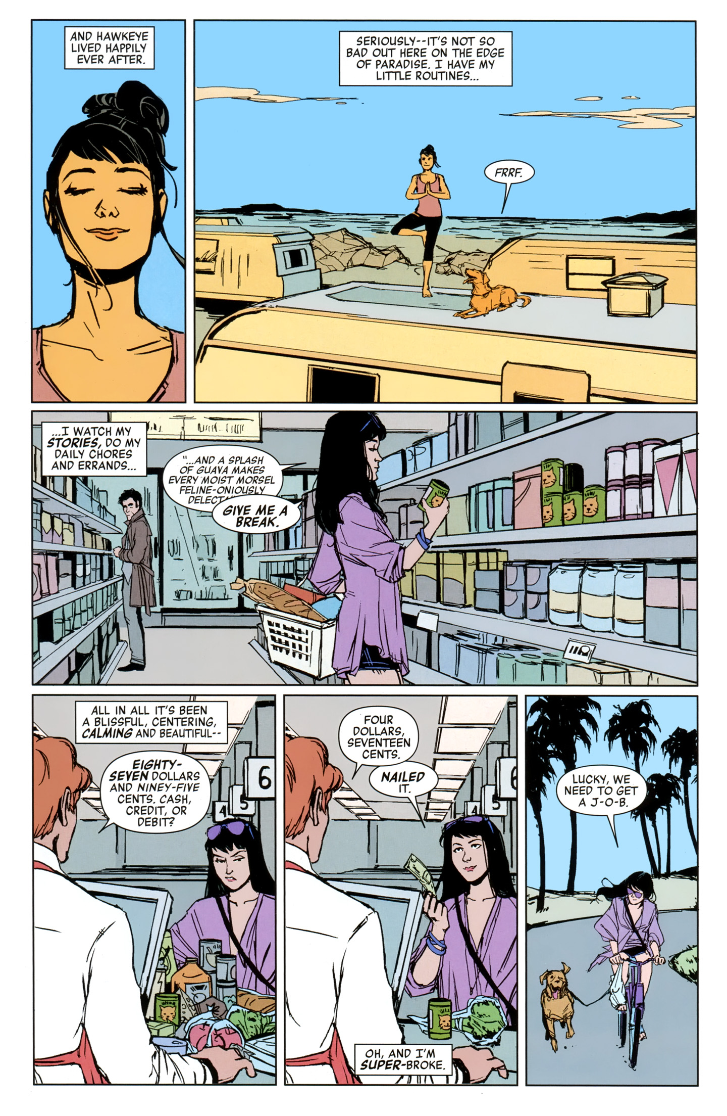 Read online Hawkeye (2012) comic -  Issue #14 - 3