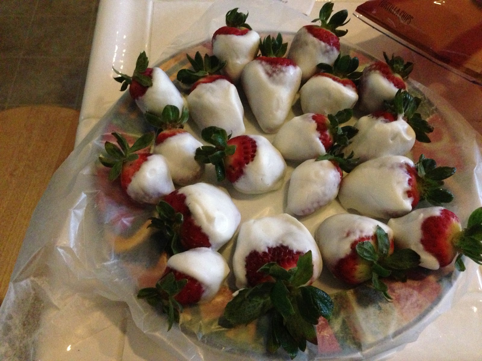 Jen Can Cook Yogurt Covered Strawberries