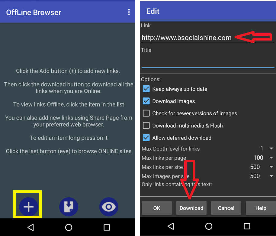 Learn New Things How to Browse sites without (Offline Browser)
