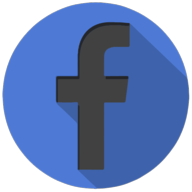 facebook colorful button