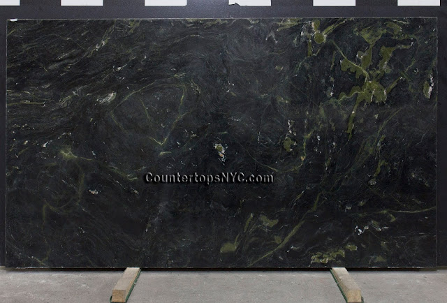 Fusion Green Marble Slab NYC 2cm