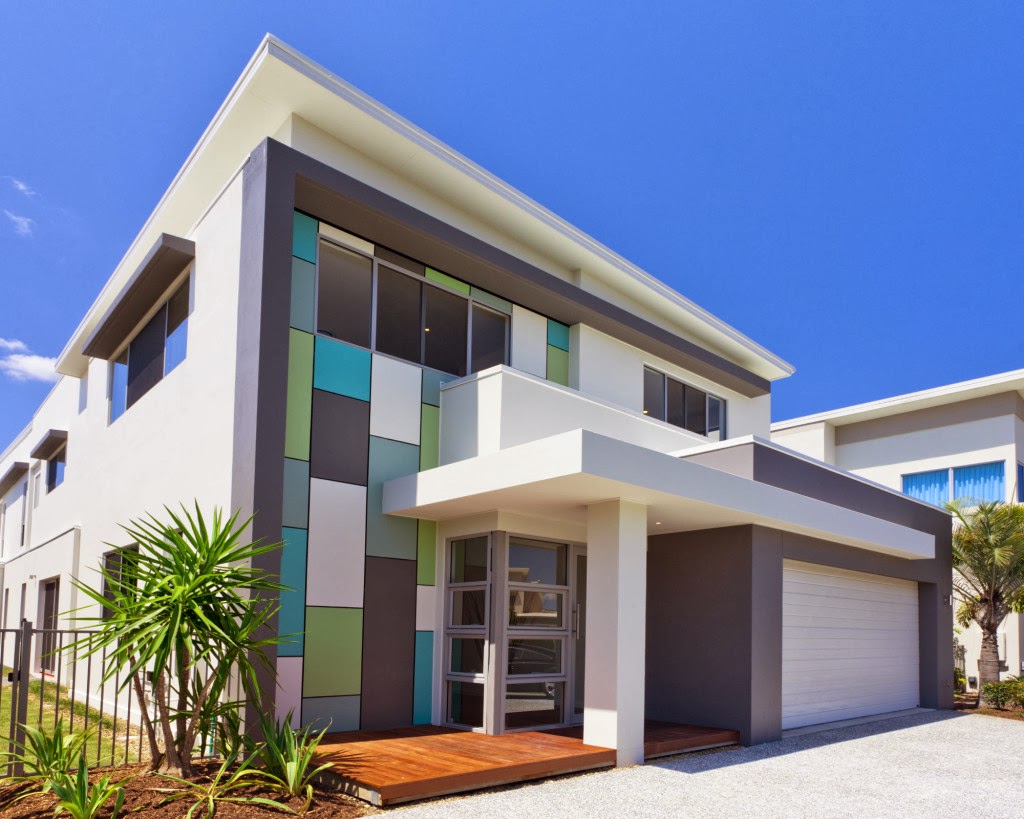 View of Minimalist Home Design: Minimalist Home Exterior Design