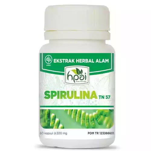 SPIRULINA HPAI (HERBAL MULTI KHASIAT) HERBAL HALAL BERKUALITAS
