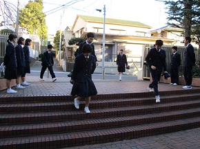 貝塚中学校 1月 2018