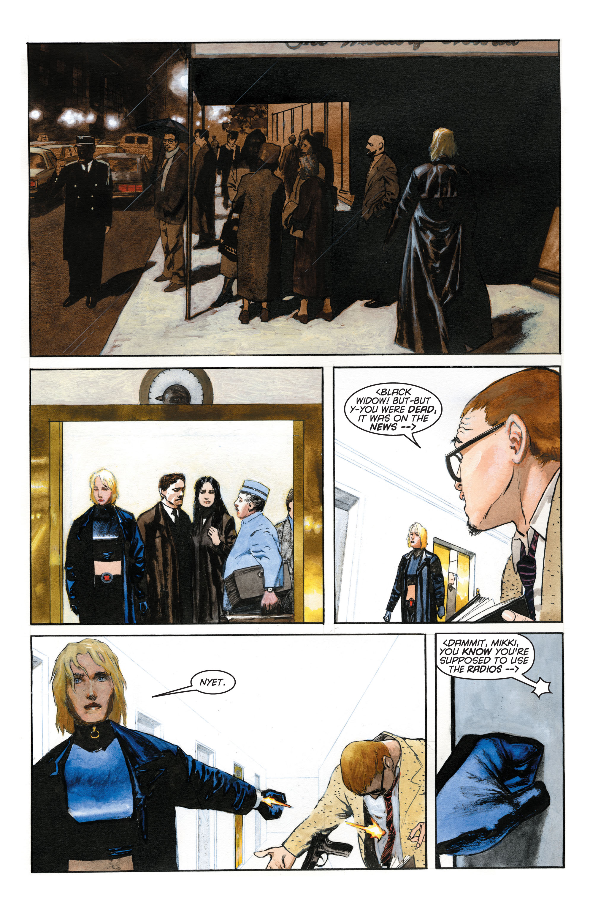 Read online Black Widow (2001) comic -  Issue #2 - 12