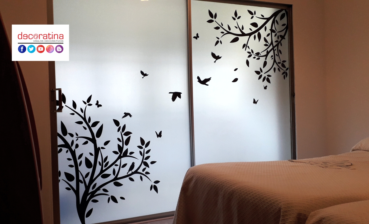 vinilos efecto acido decorativos