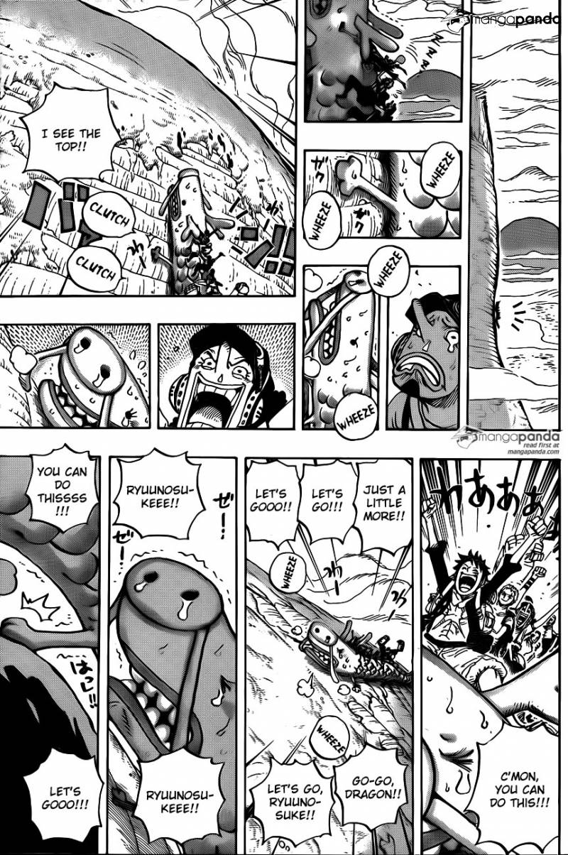 One Piece Ch 804: An Adventure on the Back of an Elephant