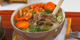 Menu Ramadhan - Sop Kambing Kuah Bening  Olahan Daging Kambing Special