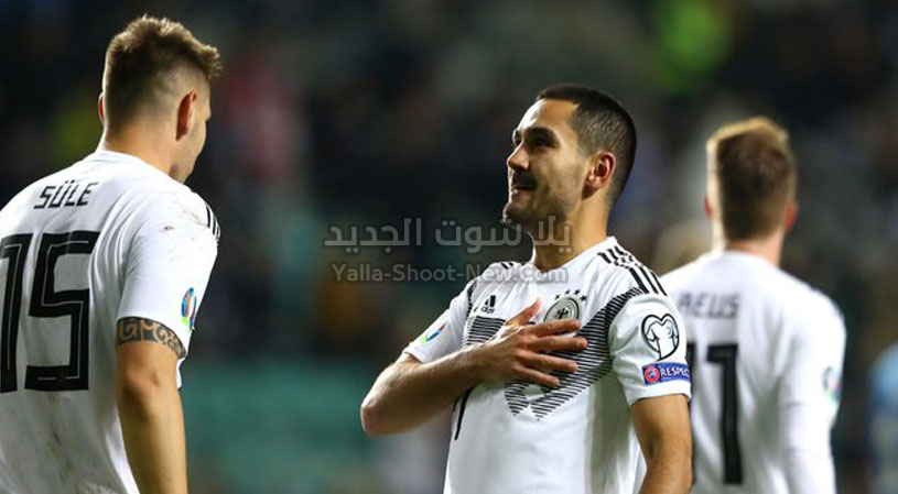 فوز كبير لمنتحب المانيا على منتخب استونيا بثلاث اهداف في التصفيات المؤهلة ليورو 2020