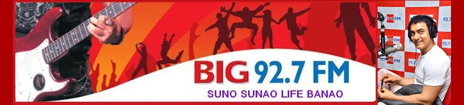 Listen Big 92.7 FM online Suno Sunao Life Banao