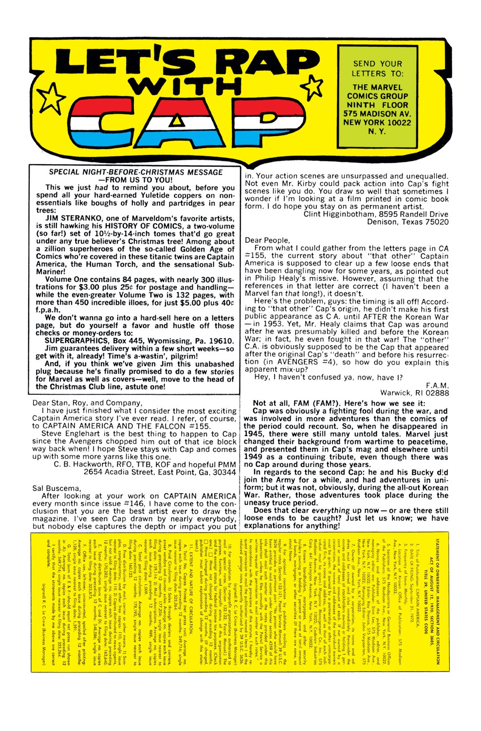Captain America (1968) Issue #159 #73 - English 23