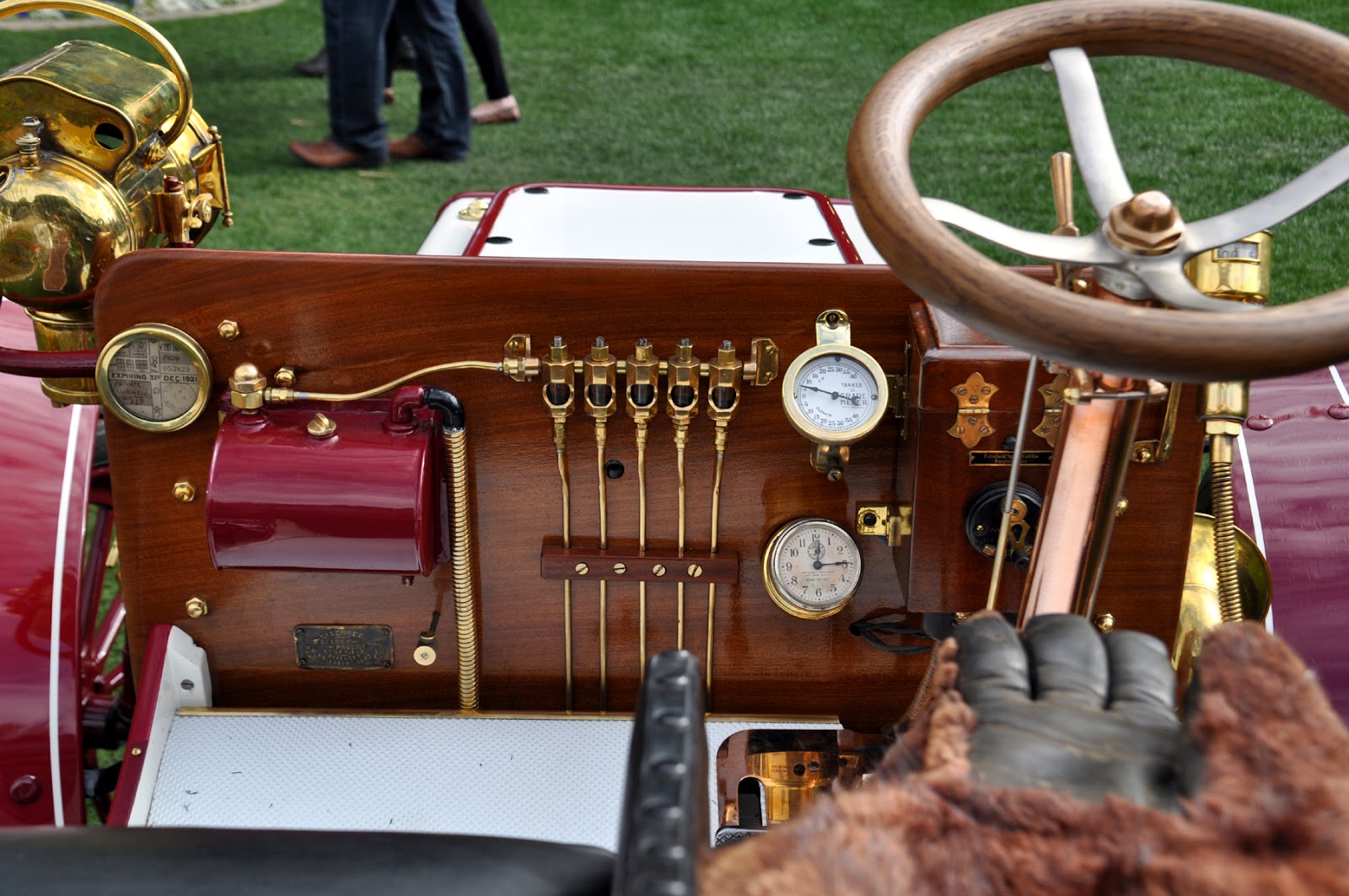 Just A Car Guy 1904 Mitchell, first car with a Rootes blower