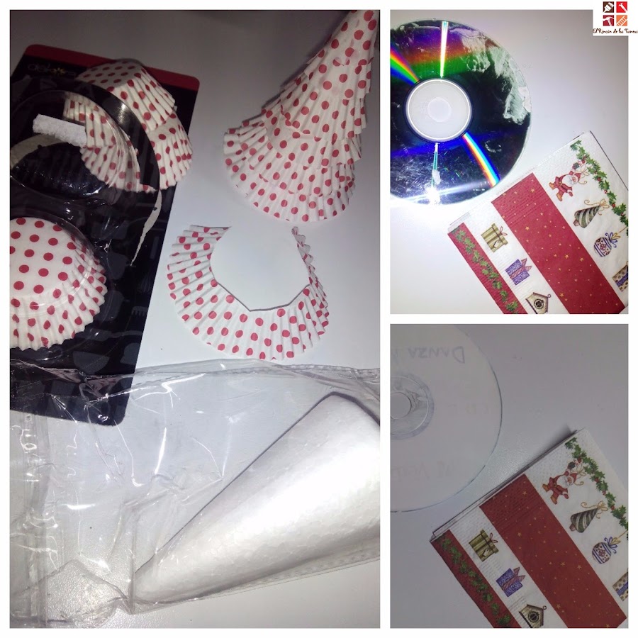 manualidad navideña con niños