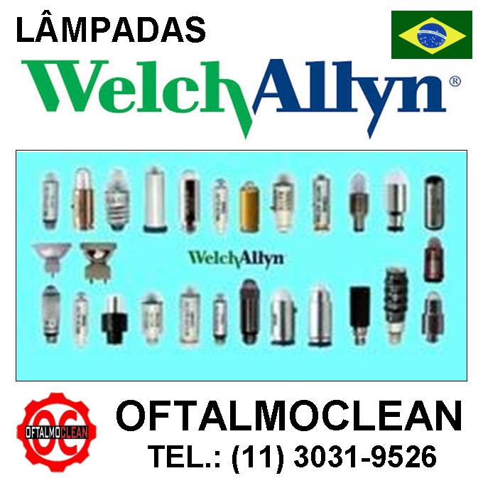 Oftalmoclean Assistência técnica especializada LÂMPADA WELCH ALLYN