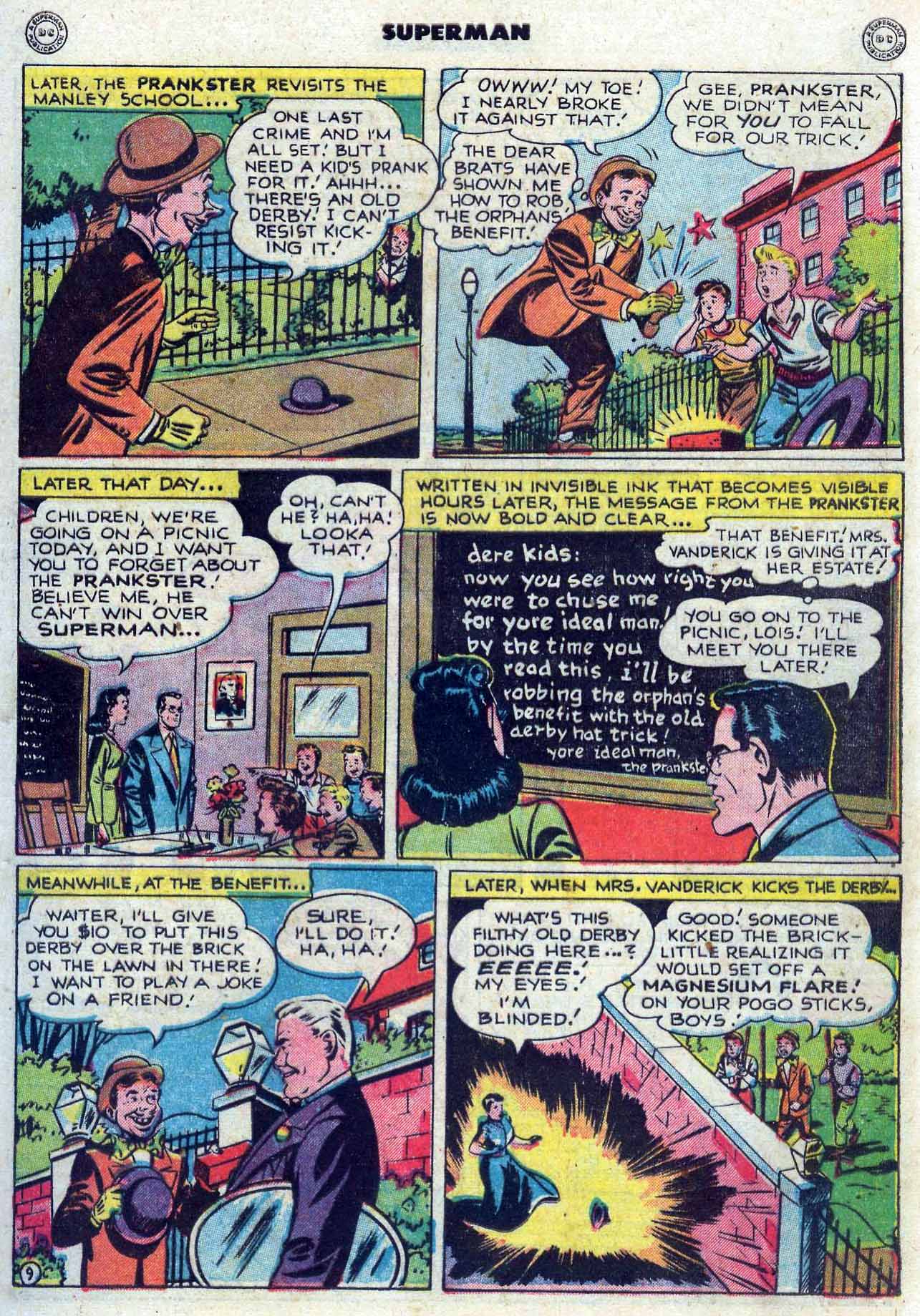 Read online Superman (1939) comic -  Issue #55 - 13