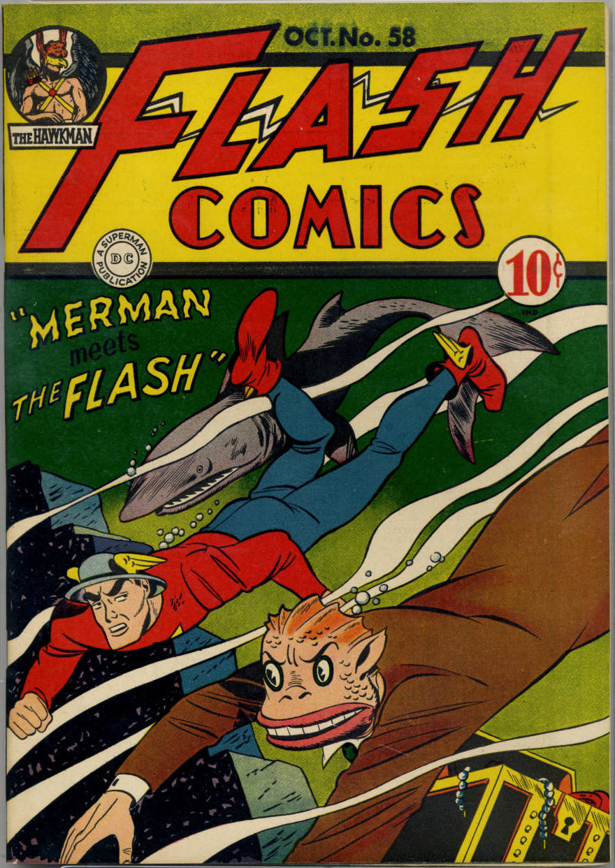 Read online Flash Comics comic -  Issue #58 - 1