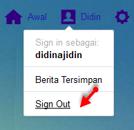 Cara Mudah Keluar (Signout) dari Email Yahoo dan Gmail Saya sengaja banyak sekali menyajikan artikel tentang segala hal yang boleh dibilang sepel Cara Mudah Keluar (Signout) dari Email Yahoo dan Gmail
