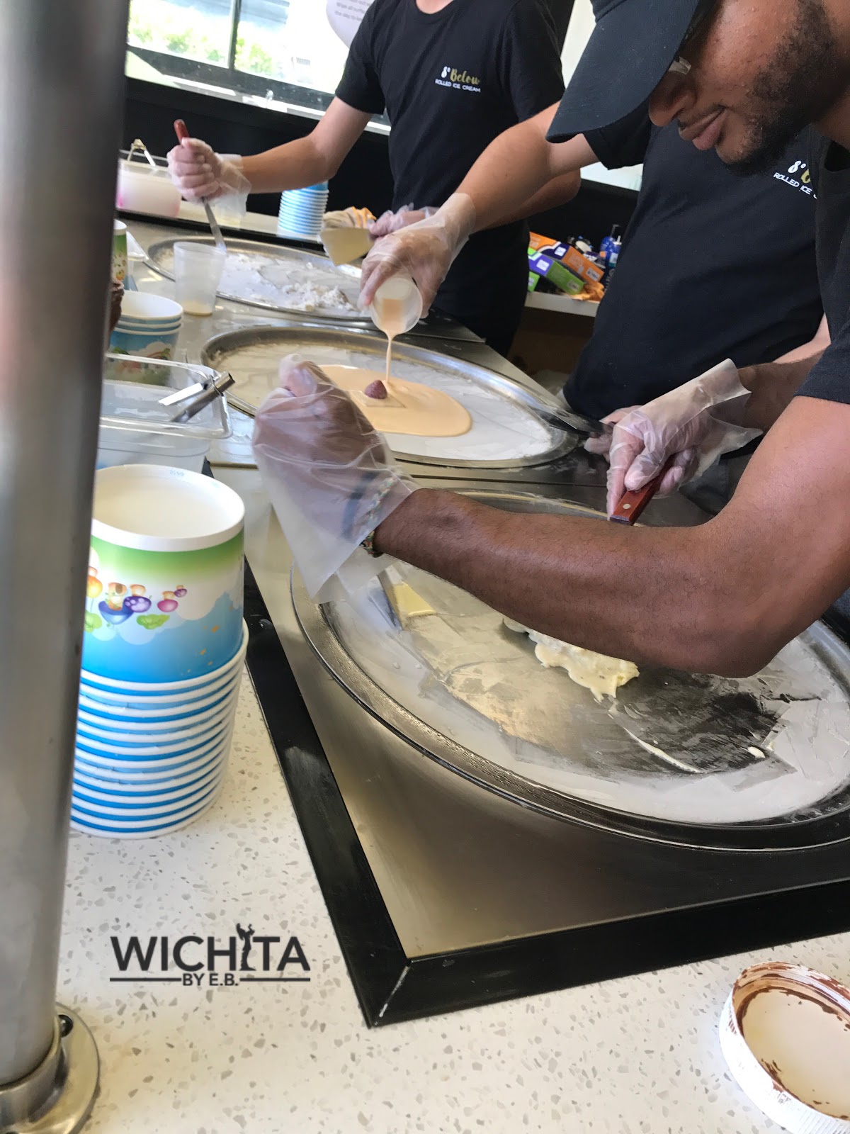 First Look at 8 Below Rolled Ice Cream Wichita By E.B.