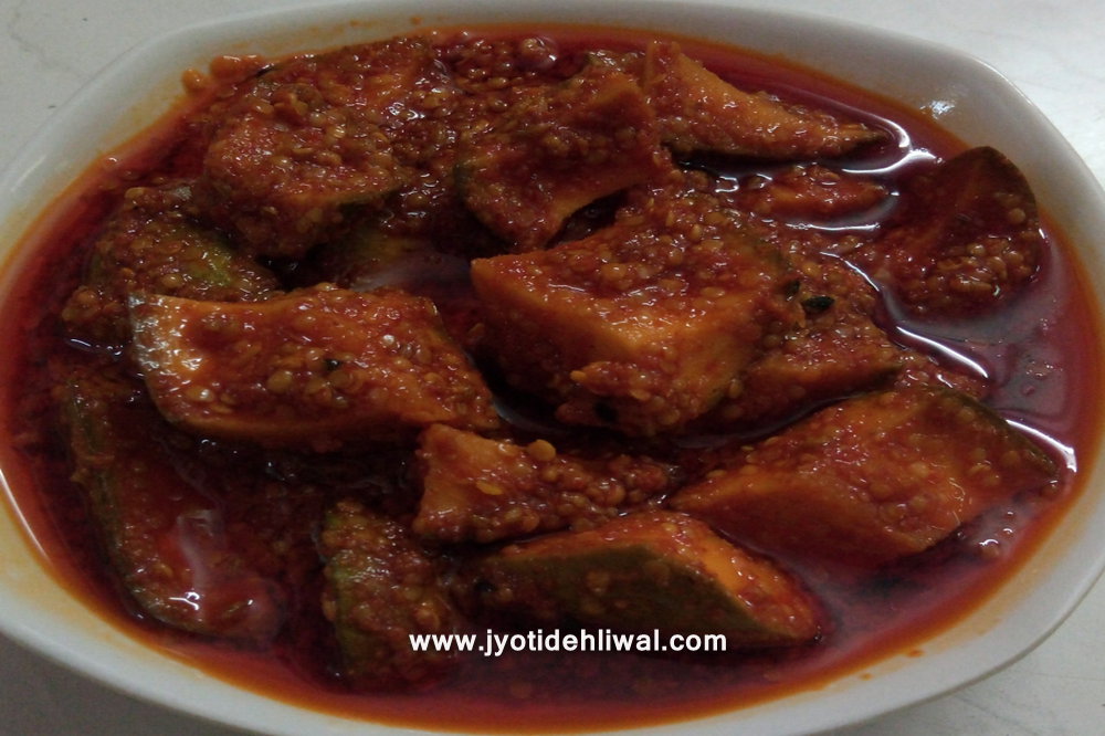 आम का अचार Mango pickle recipe in Hindi आपकी सहेली ज्योति देहलीवाल