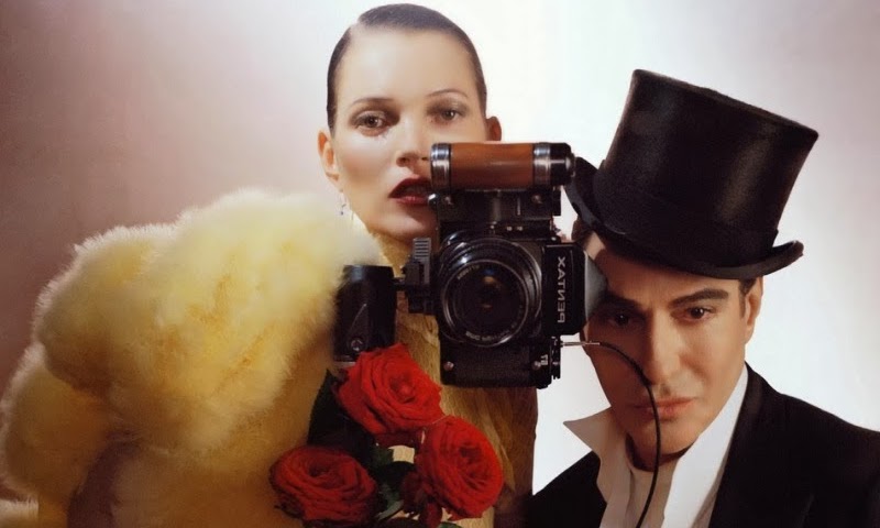 KATE MOSS AND JOHN GALLIANO IN VOGUE