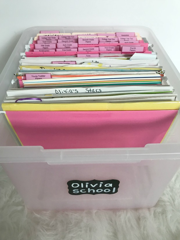 Lindsay's Sweet World: How to Organize ALL Keepsakes from Your