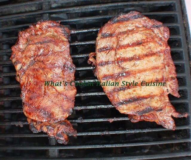 Italian Seasoned Grilled Ribeye Steaks What's Cookin' Italian Style Cuisine
