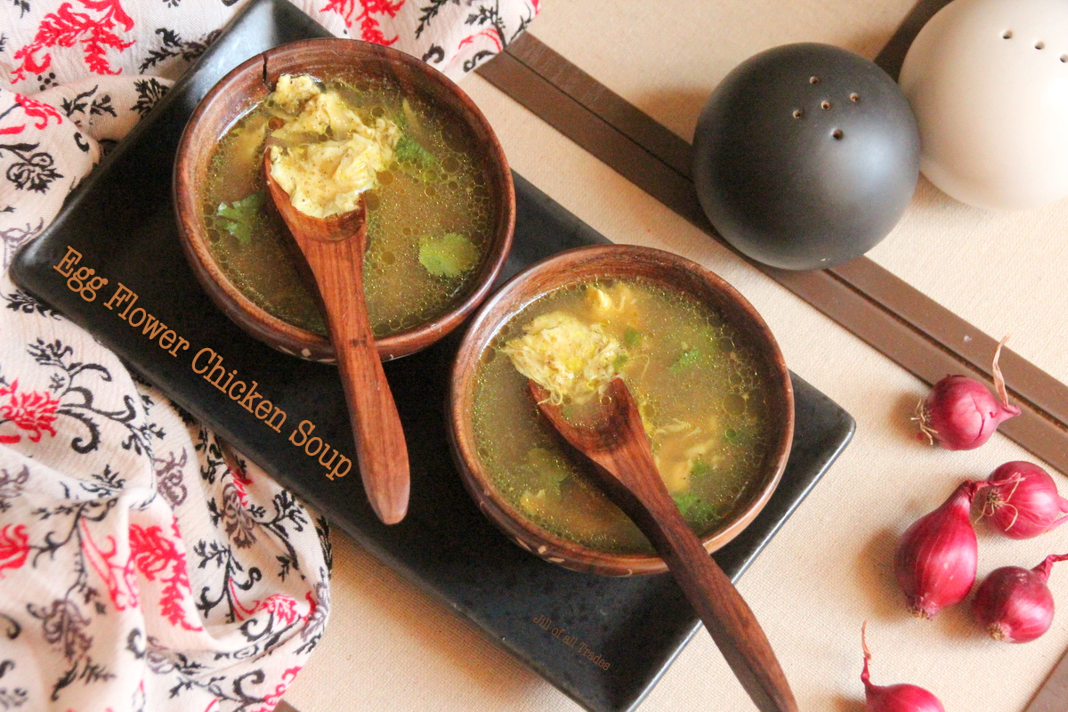 Egg Flower Chicken Soup