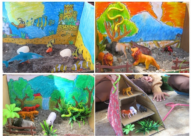 Kumpulan Gambar Gambar Diorama Ekosistem Alami Buatan