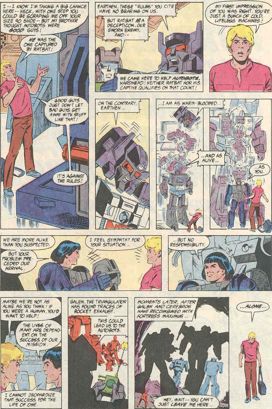 Read online The Transformers (1984) comic -  Issue #38 - 13