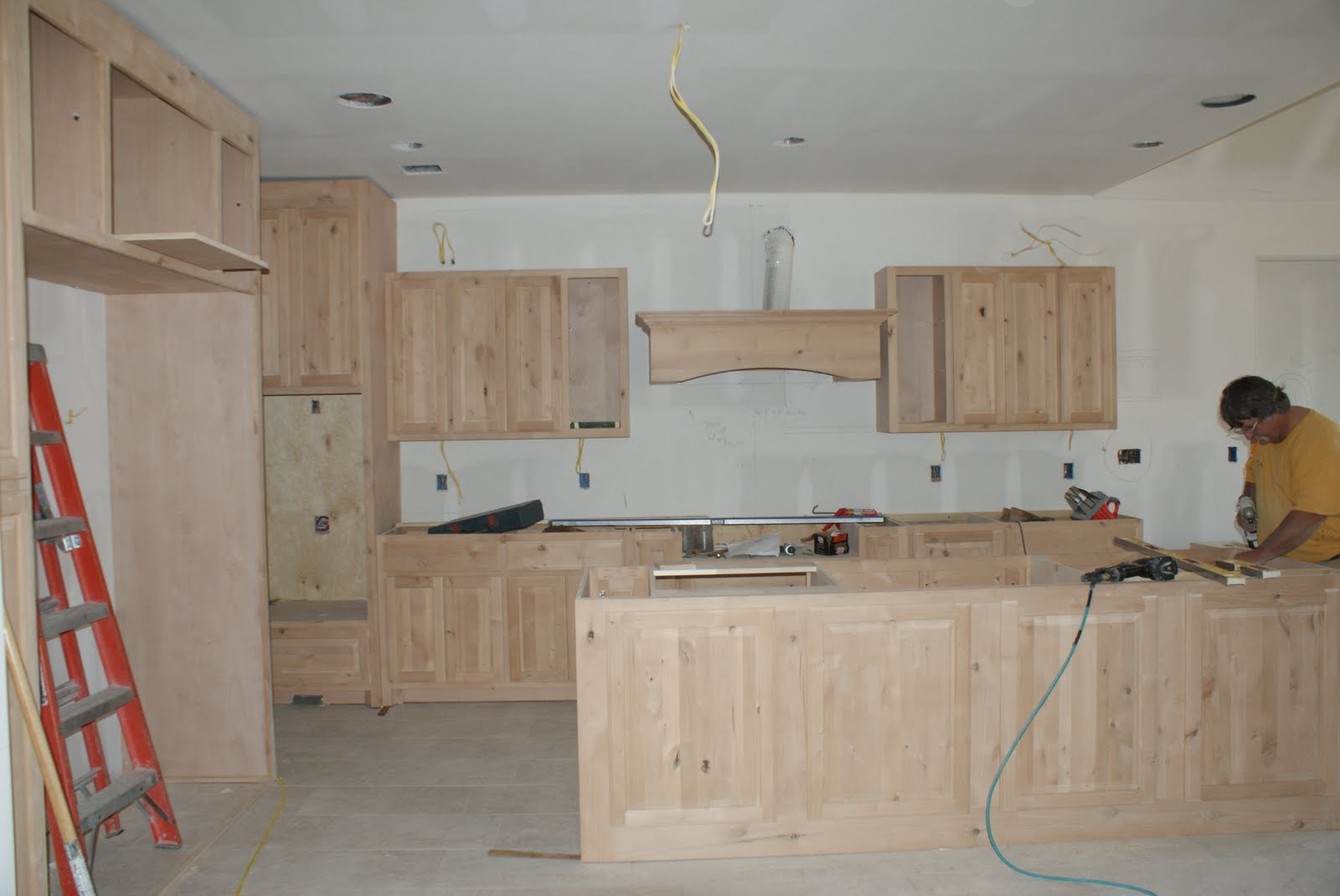 Our House Construction The are Hung on the Walls with Care