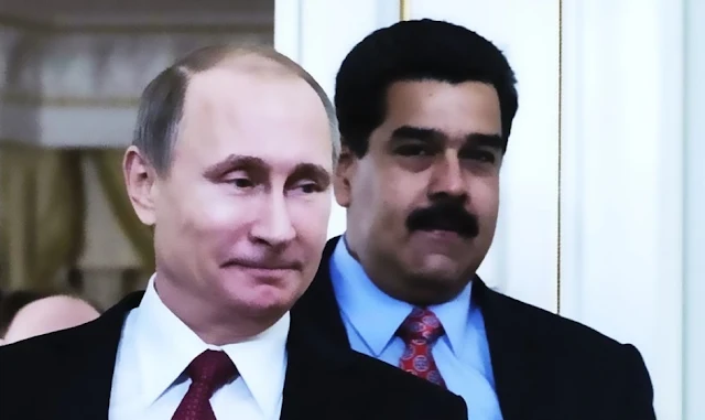 Vladimir Putin y Nicolás Maduro 