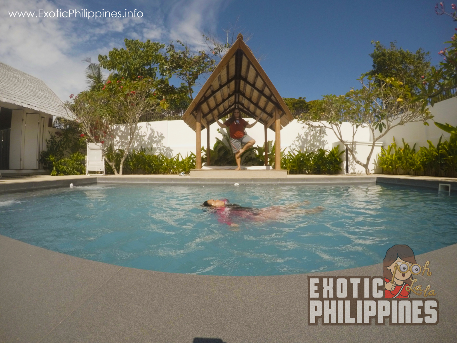 Villa Kalachuchi bed and breakfast in Puerto Princesa City Palawan near airport exotic philippines travel blog blogger hotel review with swimming pool