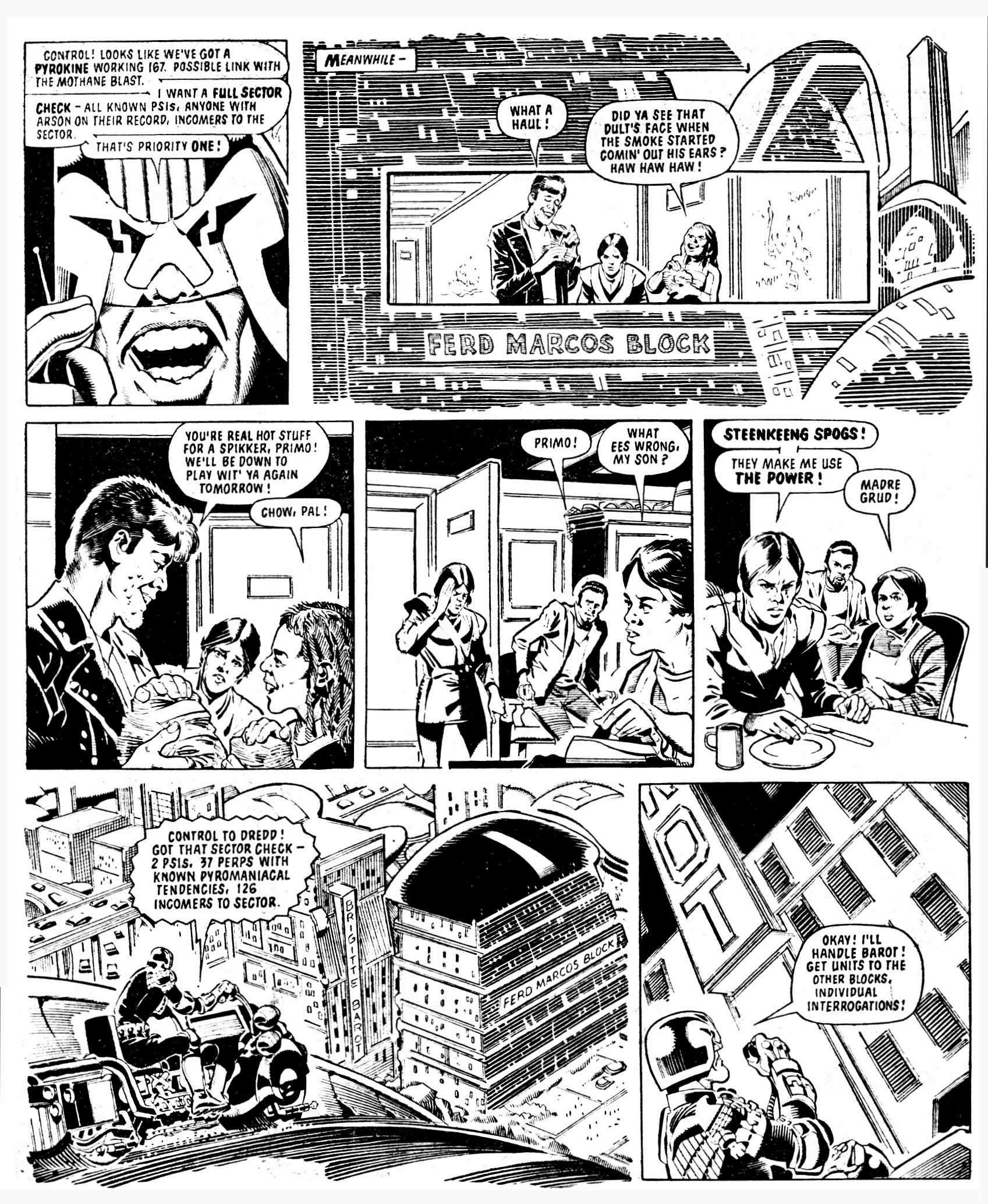 Read online Judge Dredd: The Complete Case Files comic -  Issue # TPB 8 (Part 2) - 199