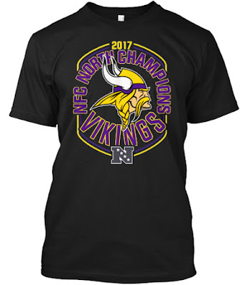 Vikings North Champions T Shirt Hoodie