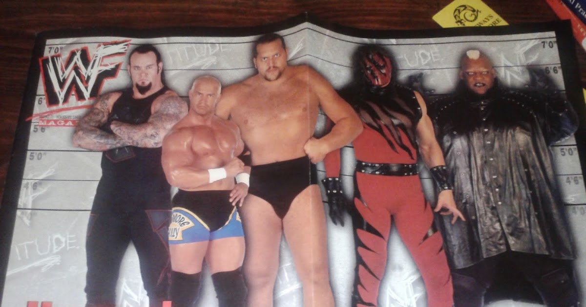 WWF WWE RAW Magazine JANUARY 1999 X-PAC Cover Poster 