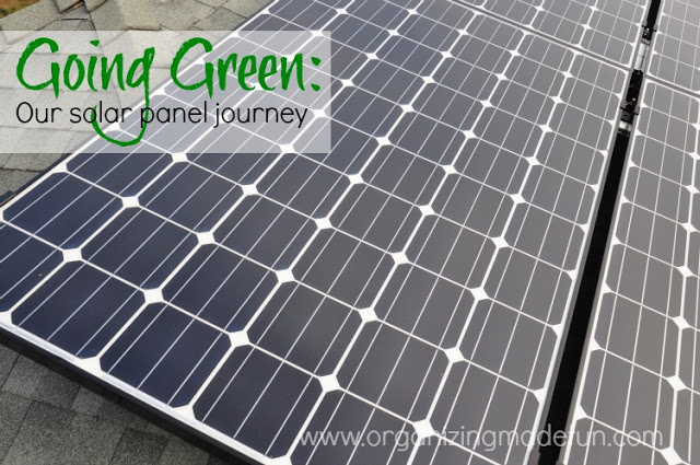 Solar Panels of Organizing Made Fun's home tour Solar Panels of Organizing Made Fun's home tour