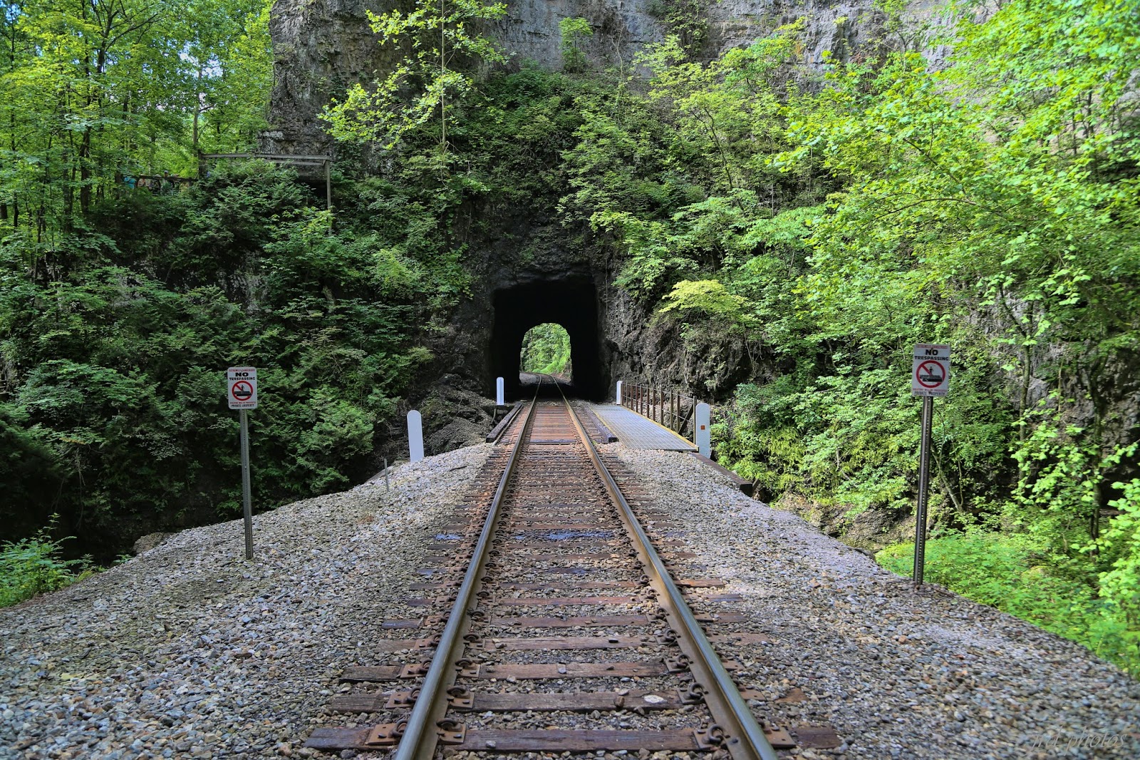 Just A Pic "Short Tunnel at Natural Tunnel State Park"