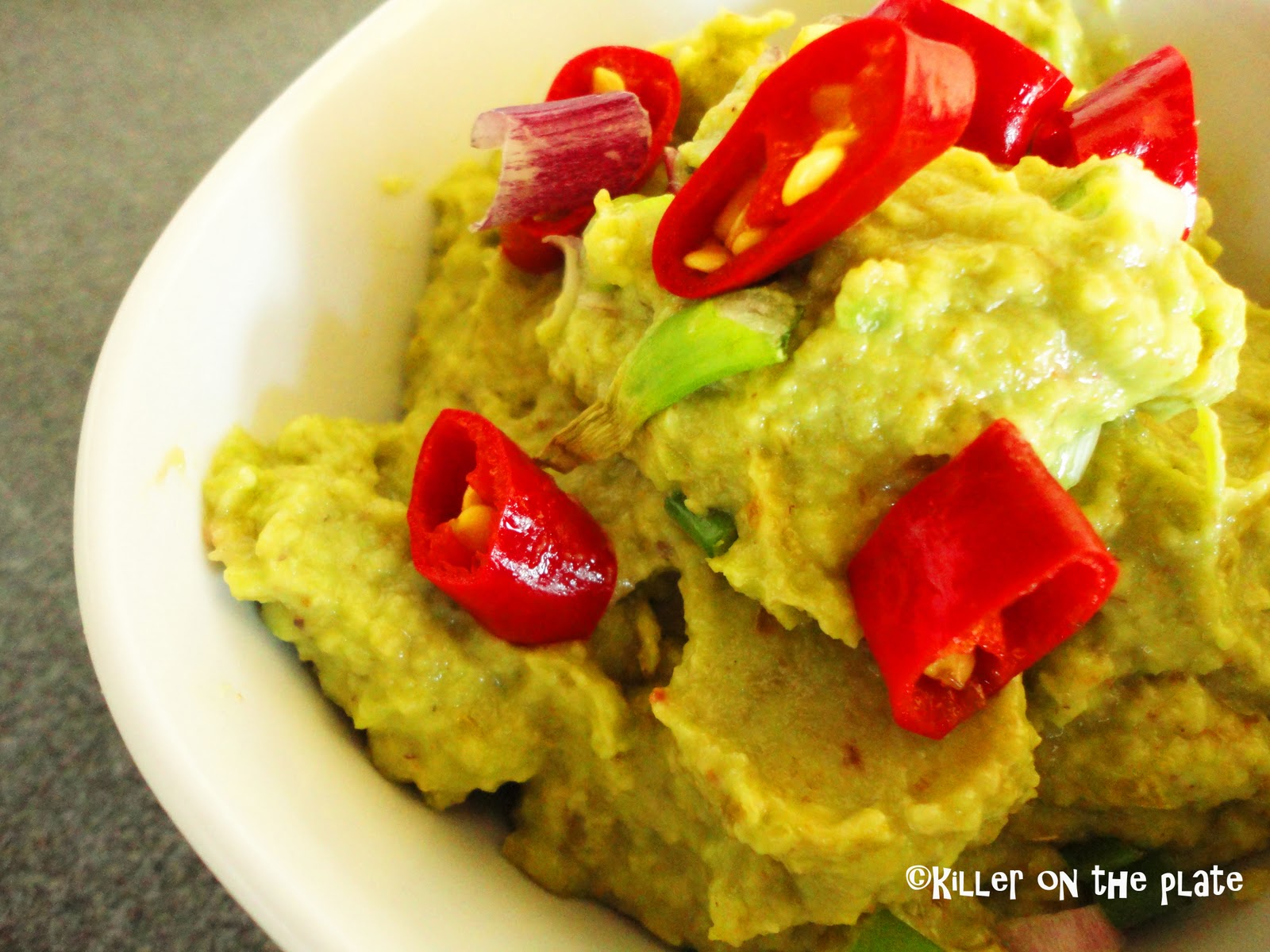 Killer On The Plate Avocado Guacamole