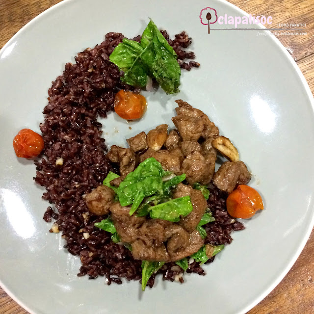 Beef Salpicao with Black Rice