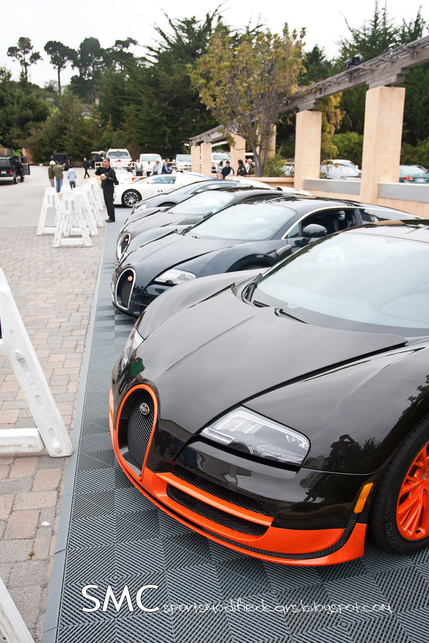 Bugatti Veyrons in Monterey 2011  Sport Cars
