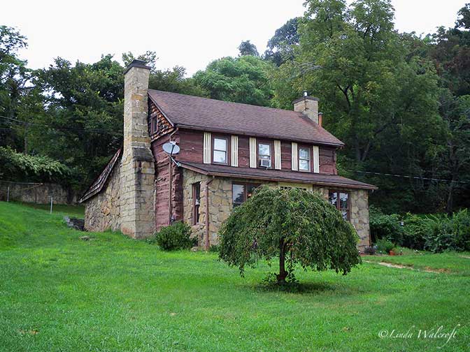The View from Squirrel Ridge The Oldest House in Chesapeake, Ohio