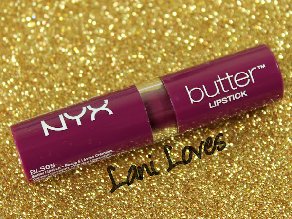 NYX Butter Lipstick - Hunk Swatches & Review